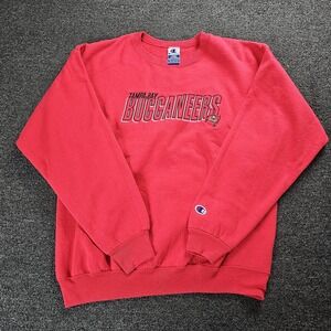 Vtg Tampa Bay Buccaneers Sweatshirt Mens Large NFL 90s Champion Logo Embroidered